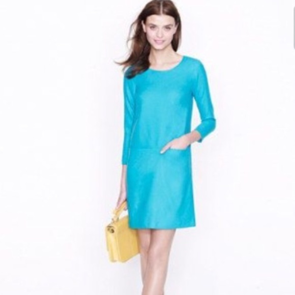 J. Crew Dresses & Skirts - J Crew Mod Jules Wool Shift Dress